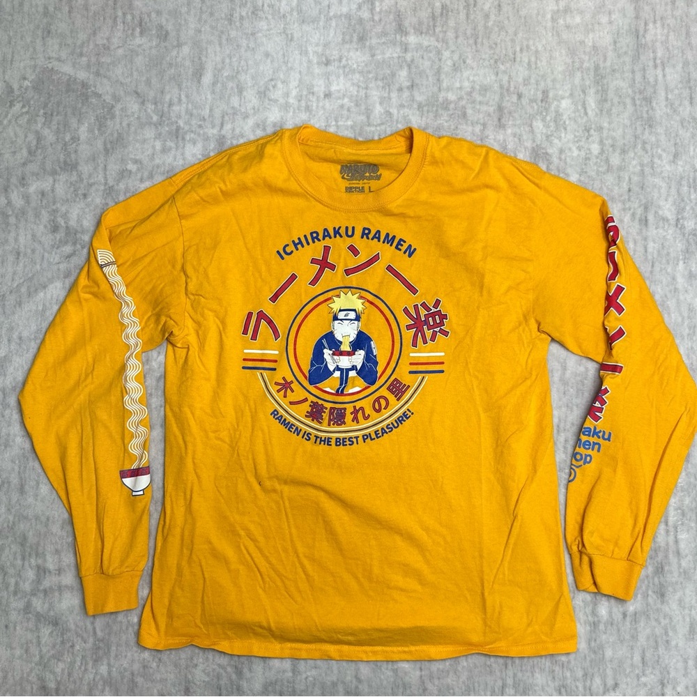 Naruto Shippuden Graphic Long Sleeve Shirt